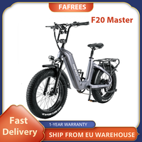 FAFREES F20 Master Electric Bike 500W Rear Drive 48V 22.5Ah Battery Carbon-fiber 20*4.0 inch Fat Tire E-bike 25km/h Max Speed