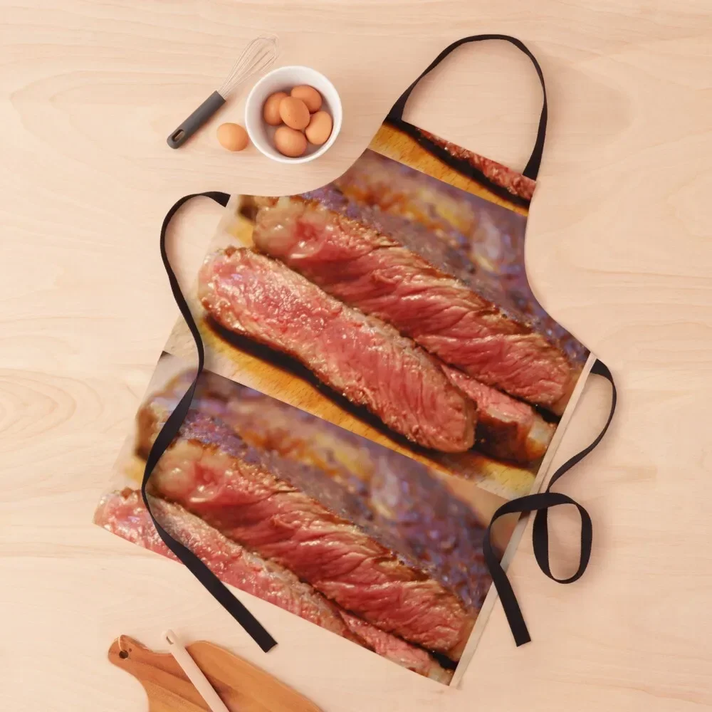 

Steak, Steaks, meat gift, Steak socks, Steak mask Apron For Girl Kitchen And Household Goods For Woman Apron