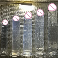 Cheap 6 Sizes Realistic Big Jelly Dildo Women Erotic Anal Sex Toys Gay Soft Clitoris Vaginal Masturbators Penis Suction Cup Dick - Image 5
