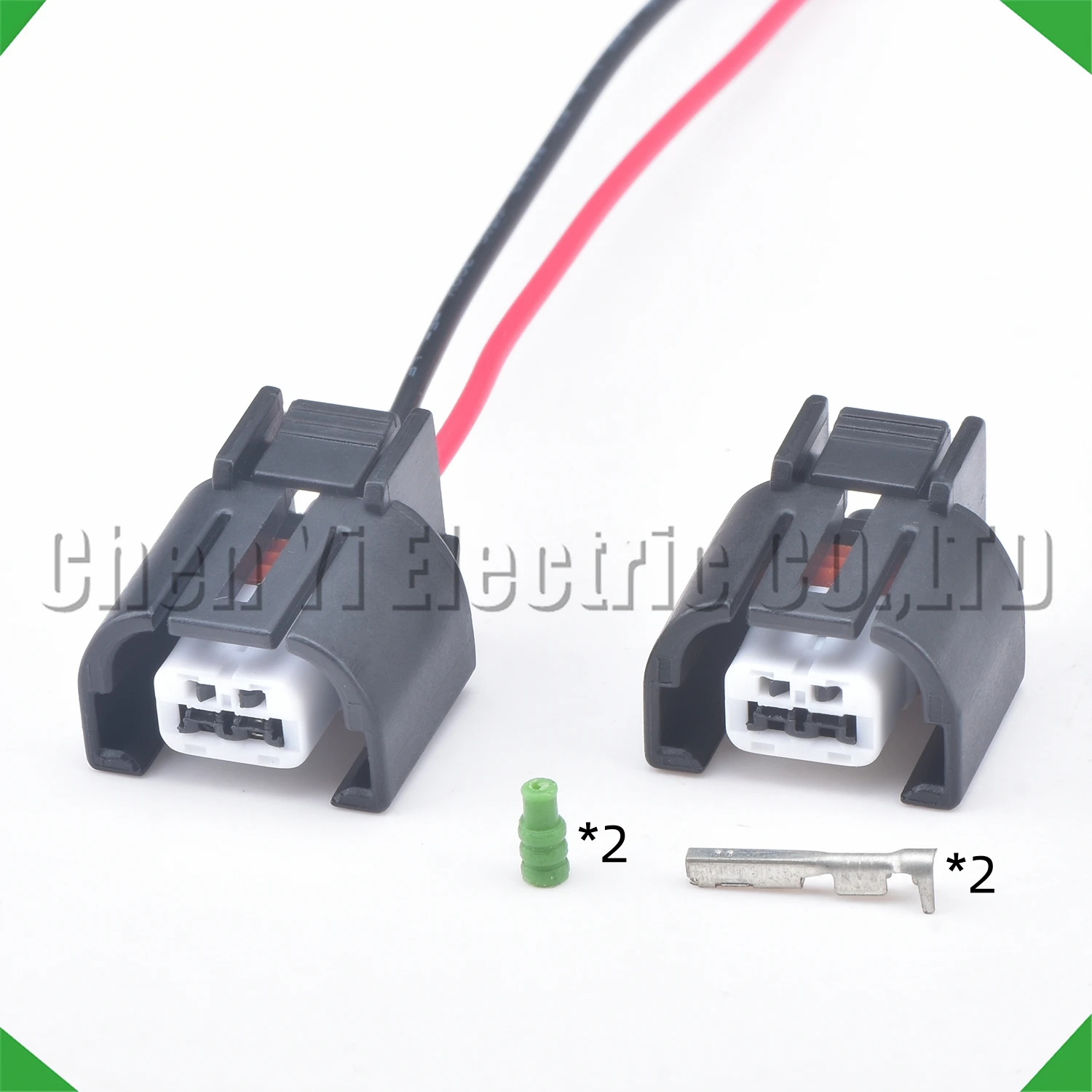 2 Pin Car Air Conditioner Solenoid Wire Harness plug Automobile Compressor Air Cooler Pump Connector MG644111-5 For Hyundai Kia