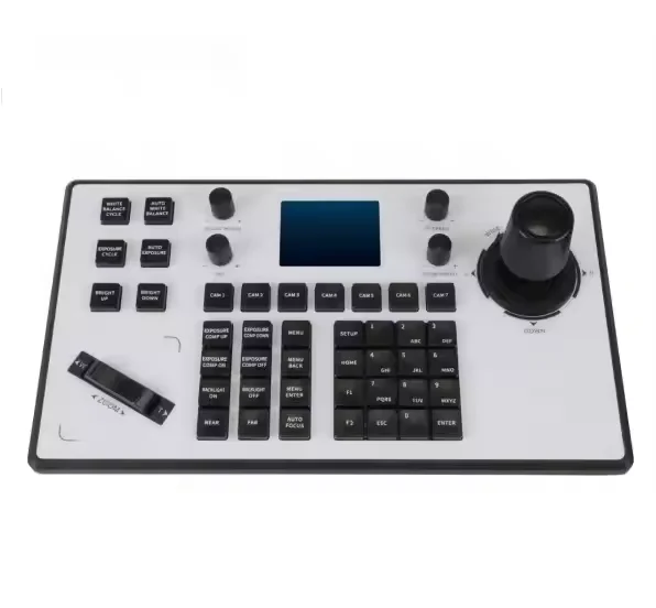 

RS422/RS232 RJ45 Video Conference Control Keyboard 4D Joystick PoE Support Audio Conference System Including Conference Camera