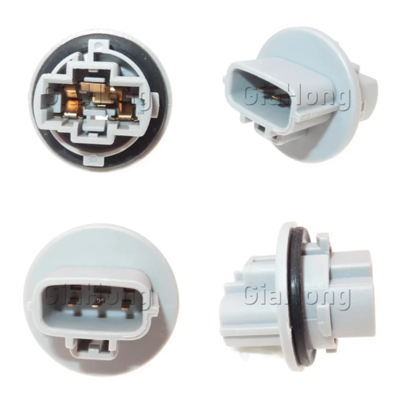 

1 Set 3 Ways AC Assembly Auto Accessories Automobile Lamp Holder Wiring Cable Socket Car Unsealed Connector