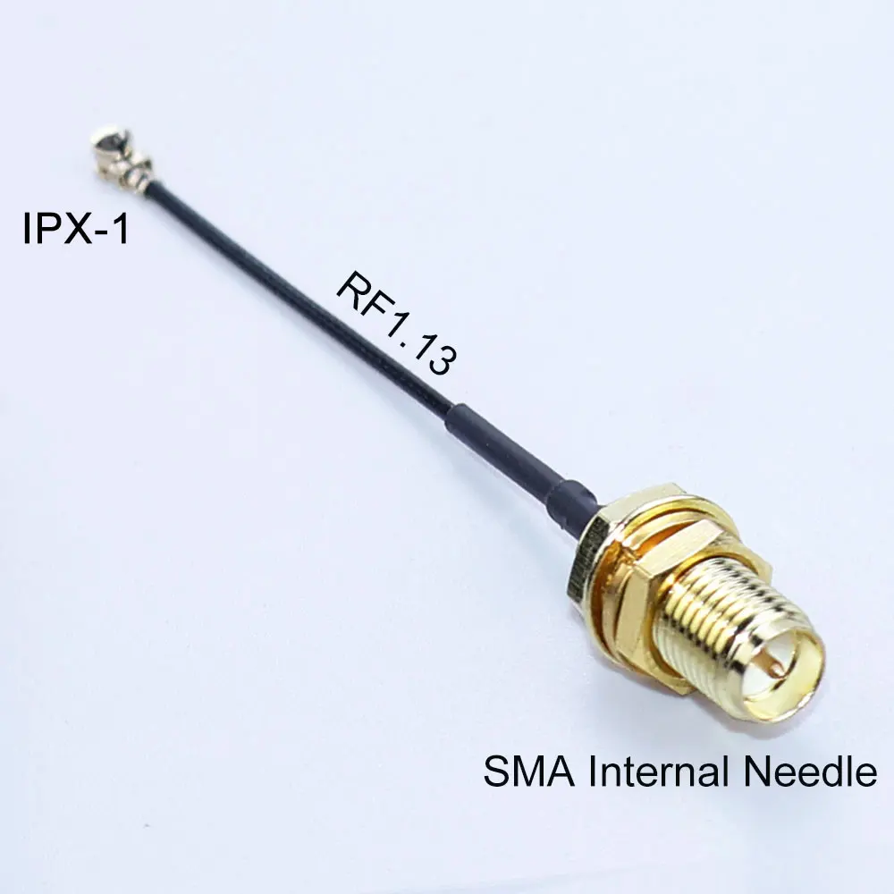 SMA zu IPX-1 WLAN-Antennen-Verlängerungskabel RG178 RF 1.13 Kabel IPX zu RP-SMA Adapterleitung Modulverbindung Pigtail-Jumper – Detail 10