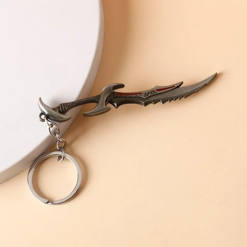 Cosplay Game Role-playing Character Model Gun Props Halloween Gifts Keychain Sickle Model Pendant