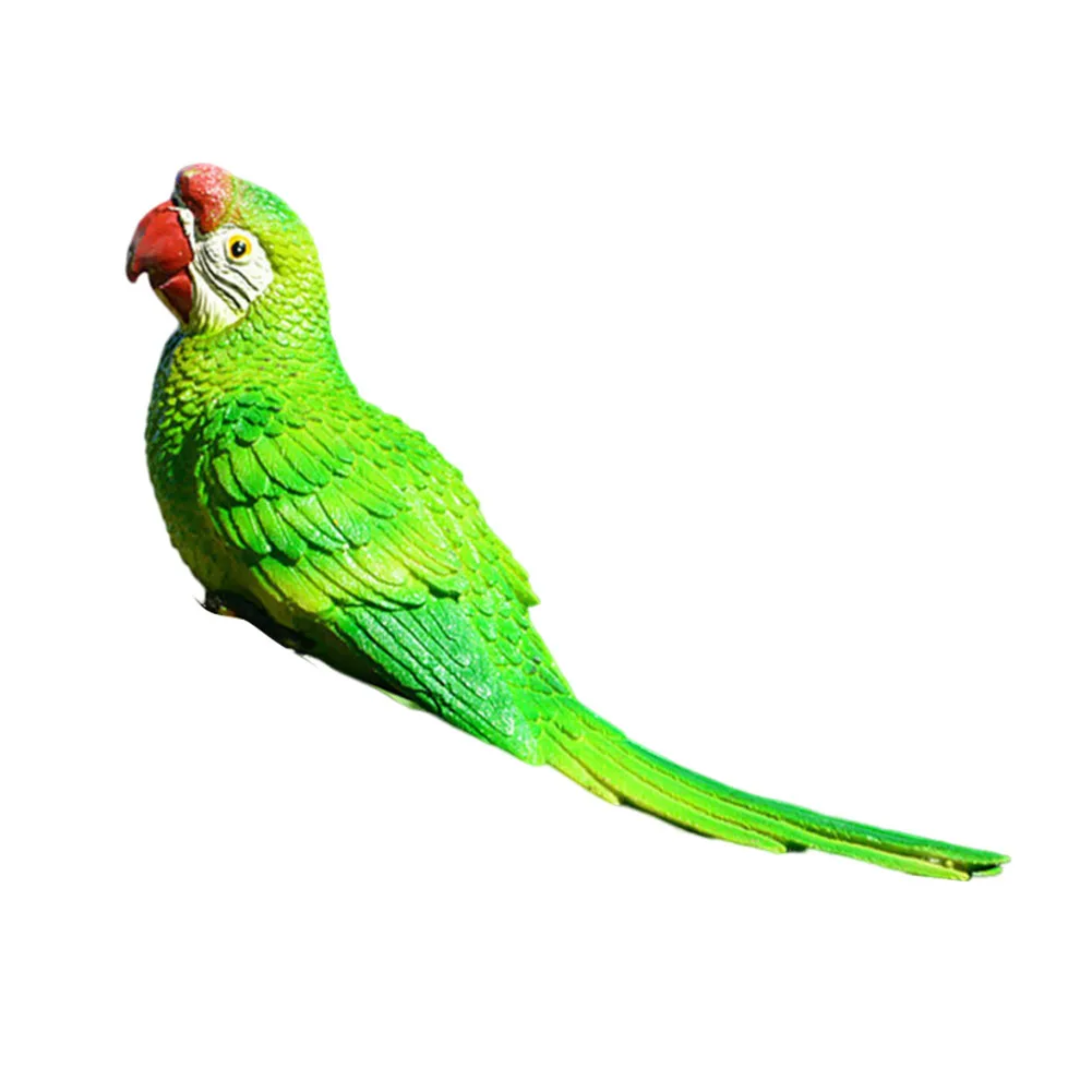 Resin Exquisite Tree Hanging Decoration Simulation Parrot Vibrant Simulation Parrot Package Content Tree Hanging Decoration