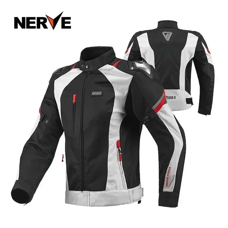 Motorrad jacke Mesh wasserdichte Biker jacke Mann Motorrad Fahrrad anzug Motocross Racing Sicherheit Schutz Reit kleidung