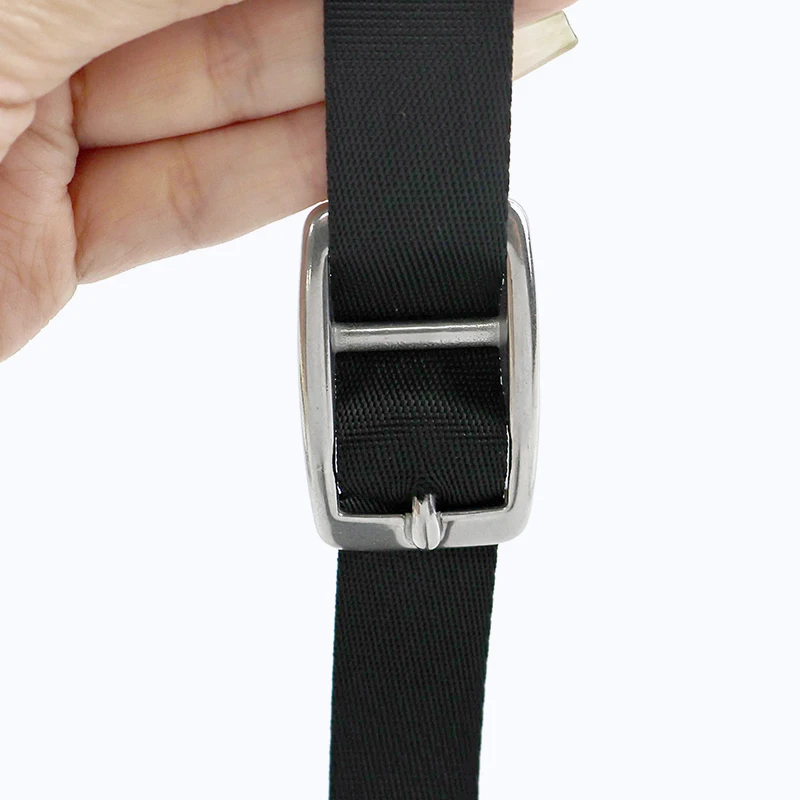 

2/3/5Pcs Metal Buckles Ladies/Men's Belt Buckle Double Leg Jean Strap Clasp Tri-glide Slider Collar Adjuster Leather Accessories