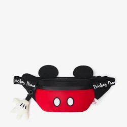 Cartoon Mickey Waist Bag Fashion Boutique Brand Children's Bag Baby Boys Crossbody Bag Kids Boys Waist Pack Trendy Design