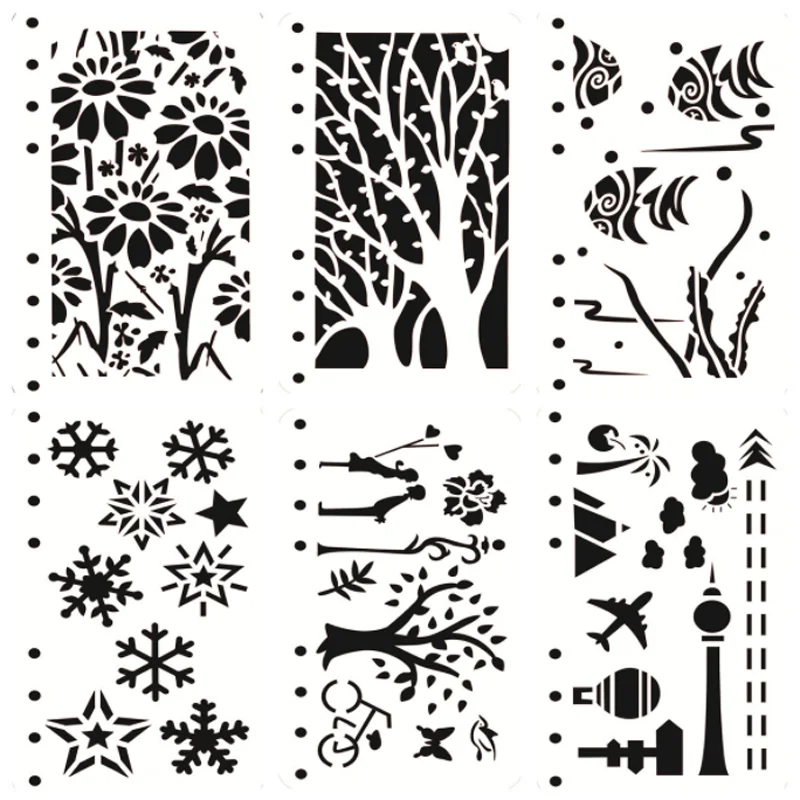 Drawing Coloring Lovers Lace Stencil DIY Wall Layering Scrapbook Embossing Painting Template Decoration Crafts Template Reusable