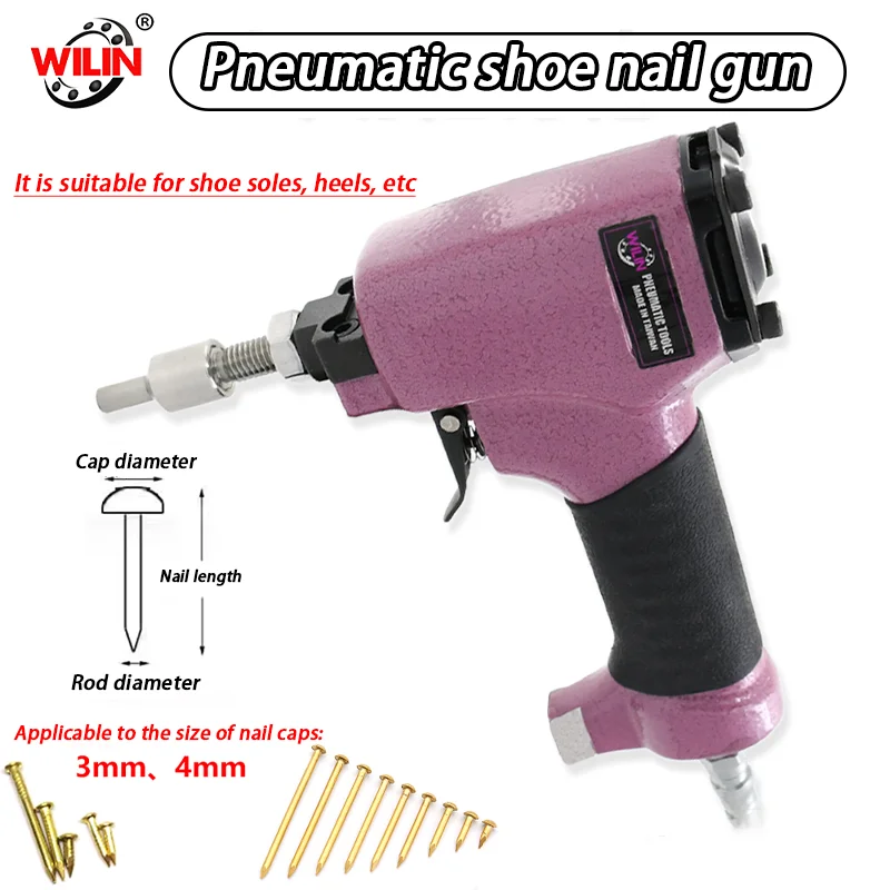 

1/8" 3mm Push Rivet Blunt Hammer Fast Beat Staple gun GPPR 15 16 PP PA plastic rivet pushing tool
