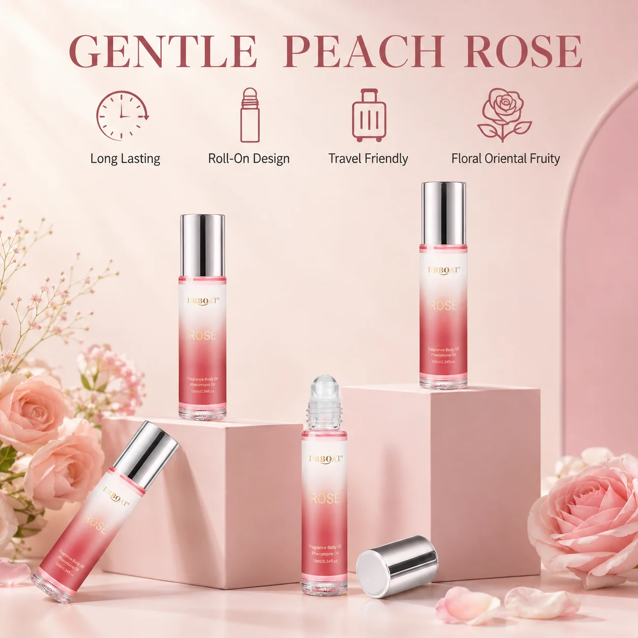 10ML Roll‑On Women Body Perfum - Perfume Juicy Fragrance review and price