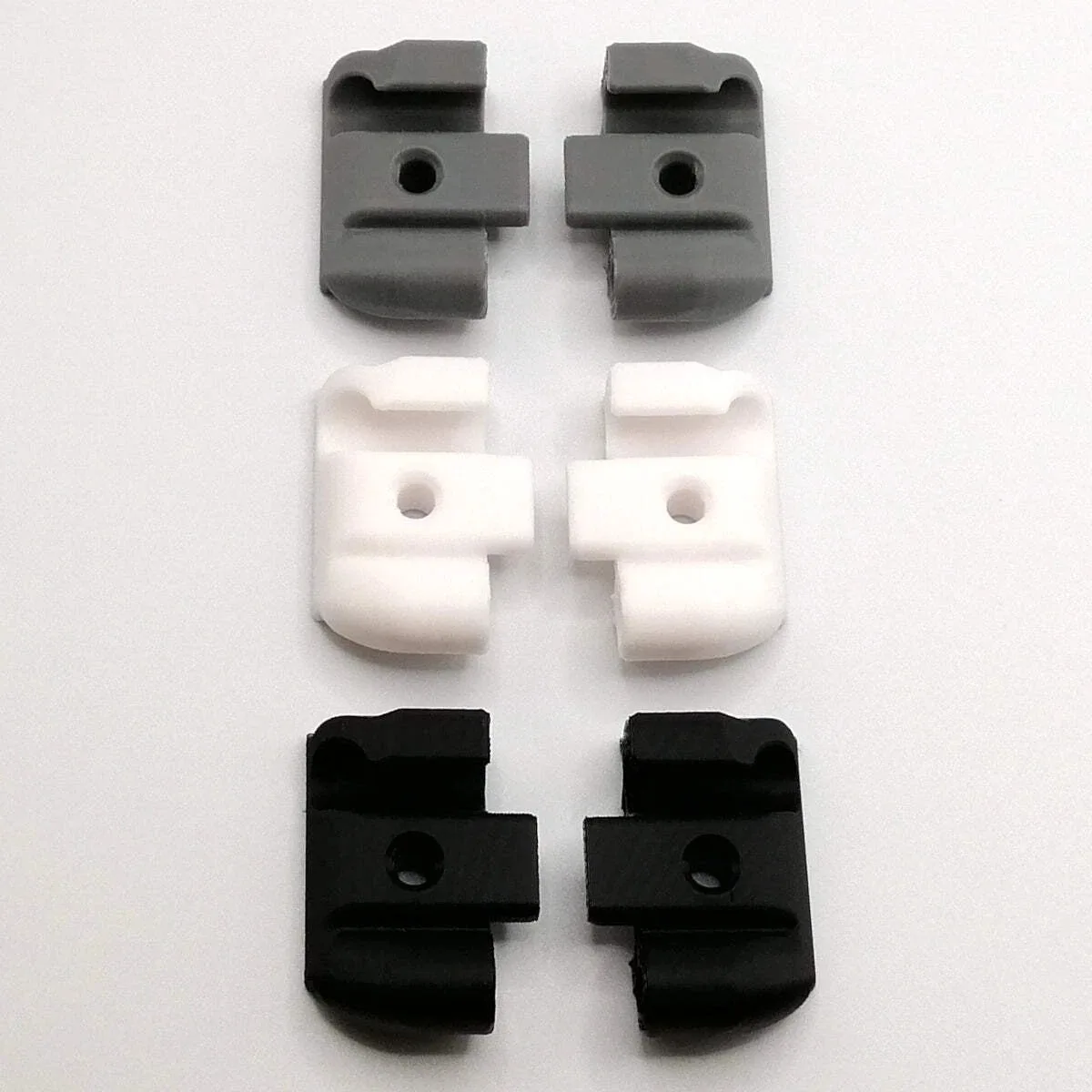 2pcs RV Piping Trim Strip Replacement End Caps Durable For Tabbert Motorhome Caravan Camper Van RV Accessories