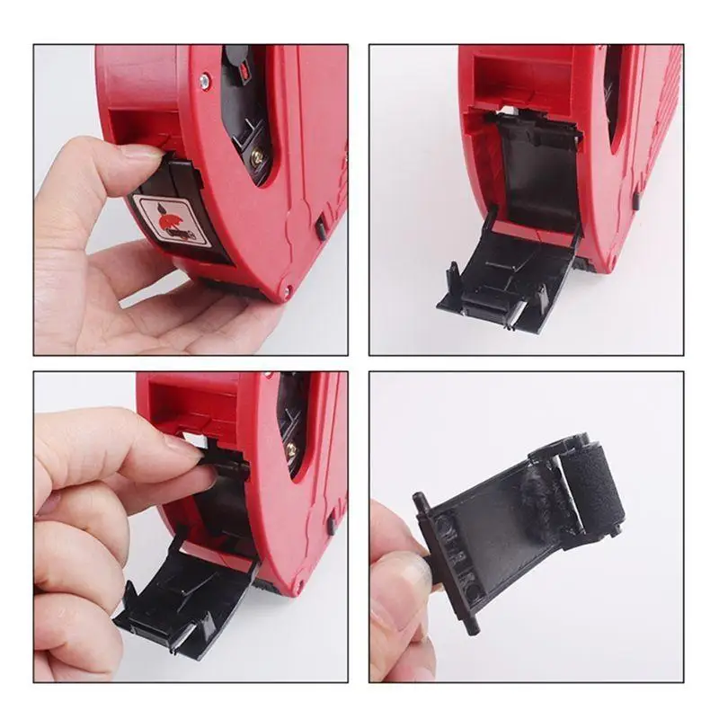 

652F Handheld Price Labelling ABS Plastic 8 Digits Price Tag 21 X 12mm Labels