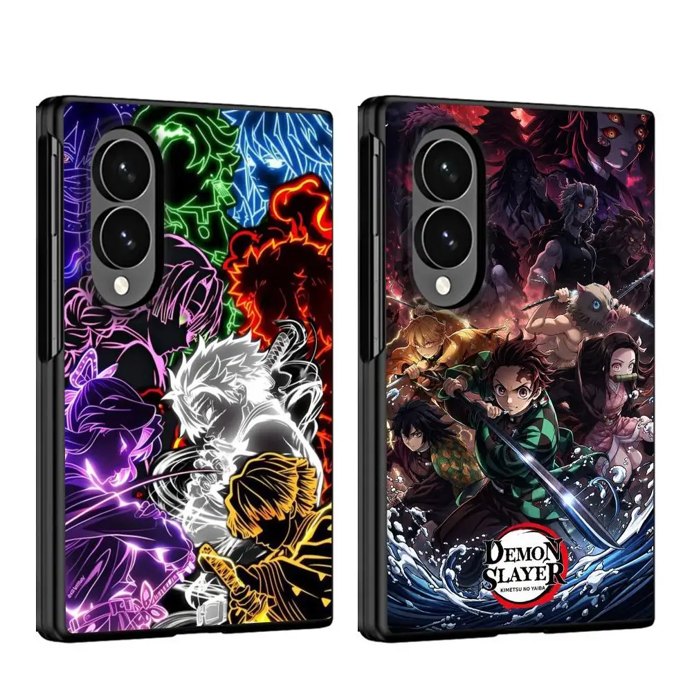 Demons Slayer Anime Funda Capa Phone Case for Samsung Galaxy Z Fold 8 ZFold8 ZFold8 Ultra