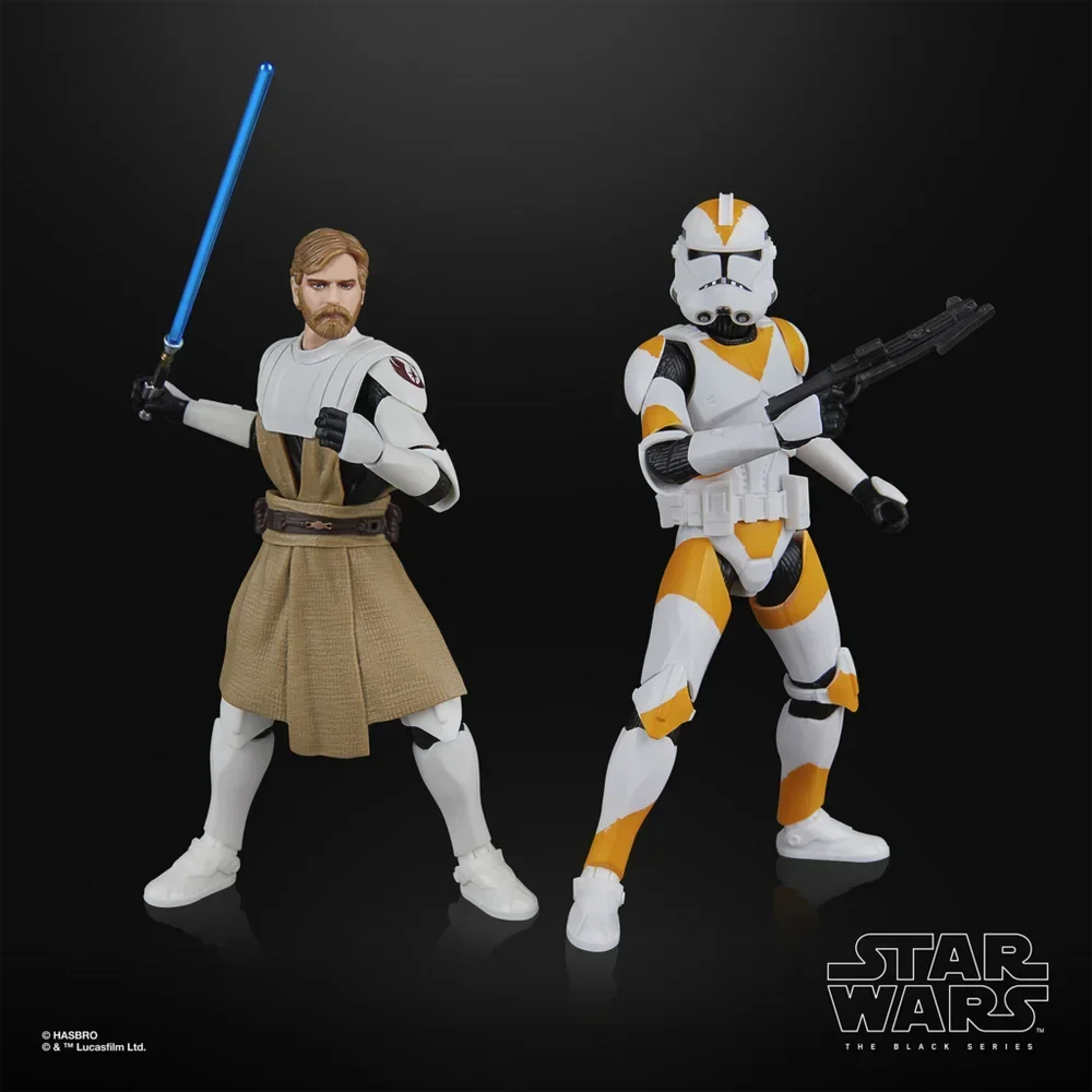 In Voorraad Hasbro STAR WARS De Black Series Obi-Wan Kenobi & Clone Trooper (212e) G1732 Anime Action Figure Model Speelgoed Pop Gift