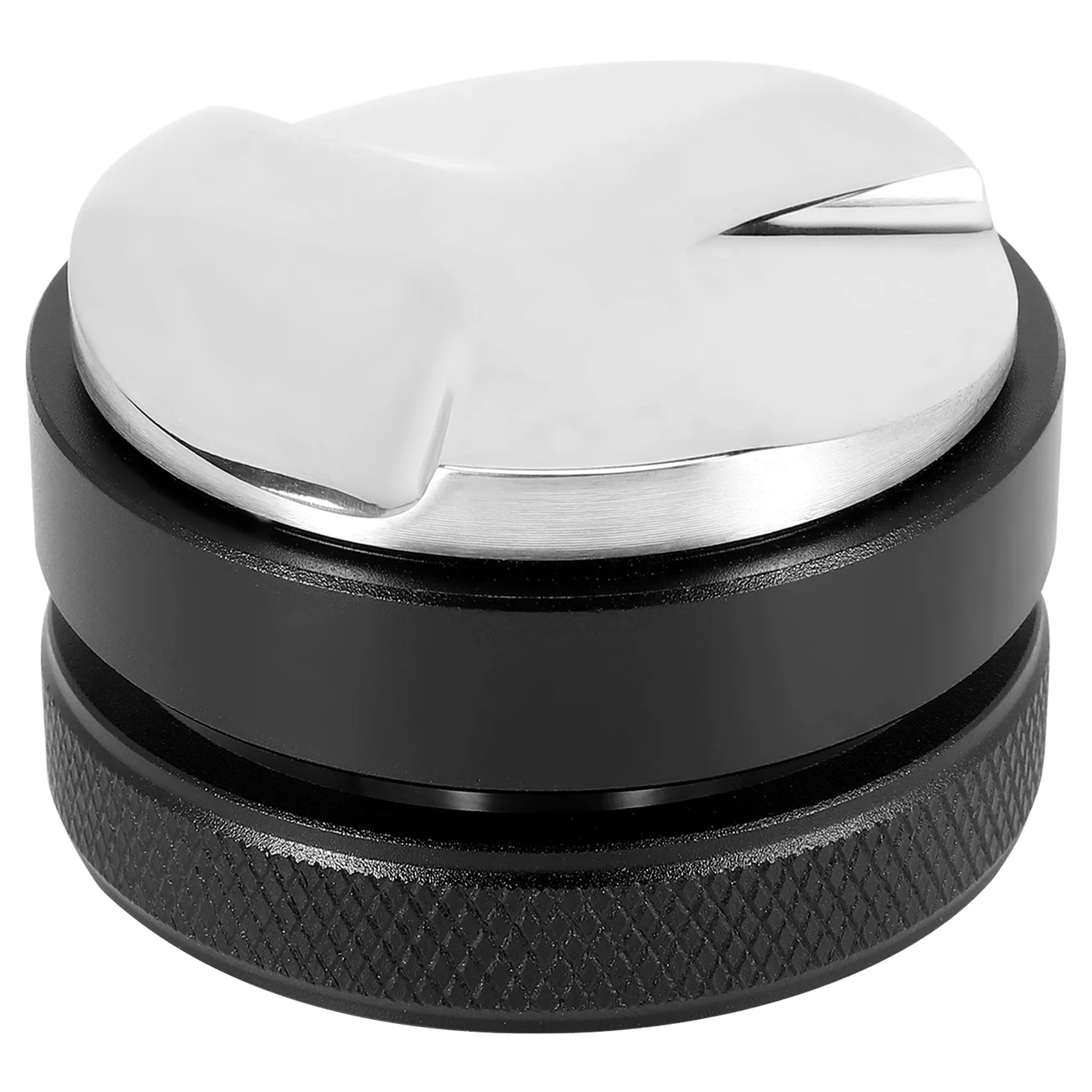 أداة تسوية موزع القهوة من الفولاذ المقاوم للصدأ 304 مع ثلاثة منحدرات بزاوية 49 مم