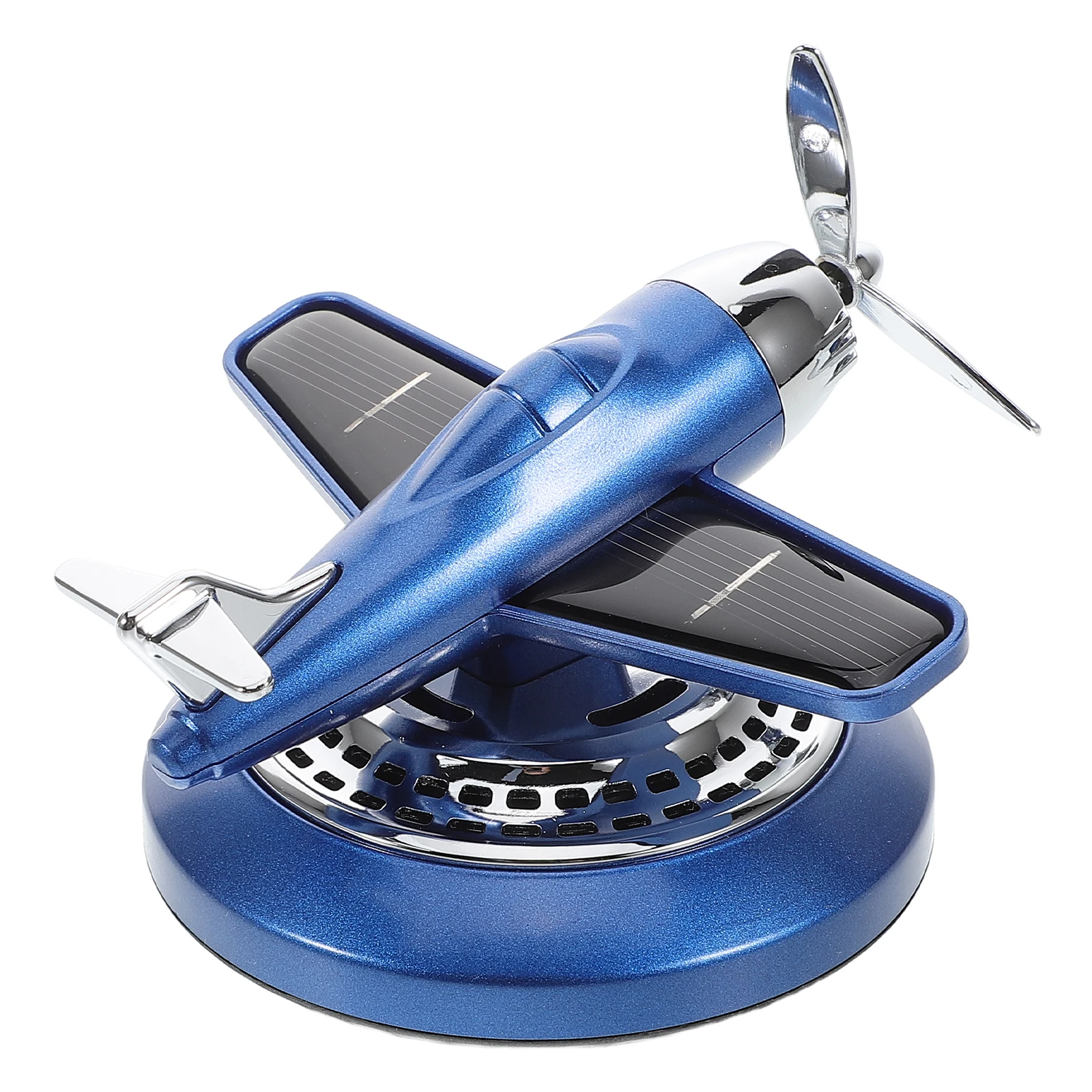 

Solar-Powered Car Aromatherapy Airplane Diffuser Dashboard Ornament Fragrance Accessory Aircraft Decor Essential Oil Scent