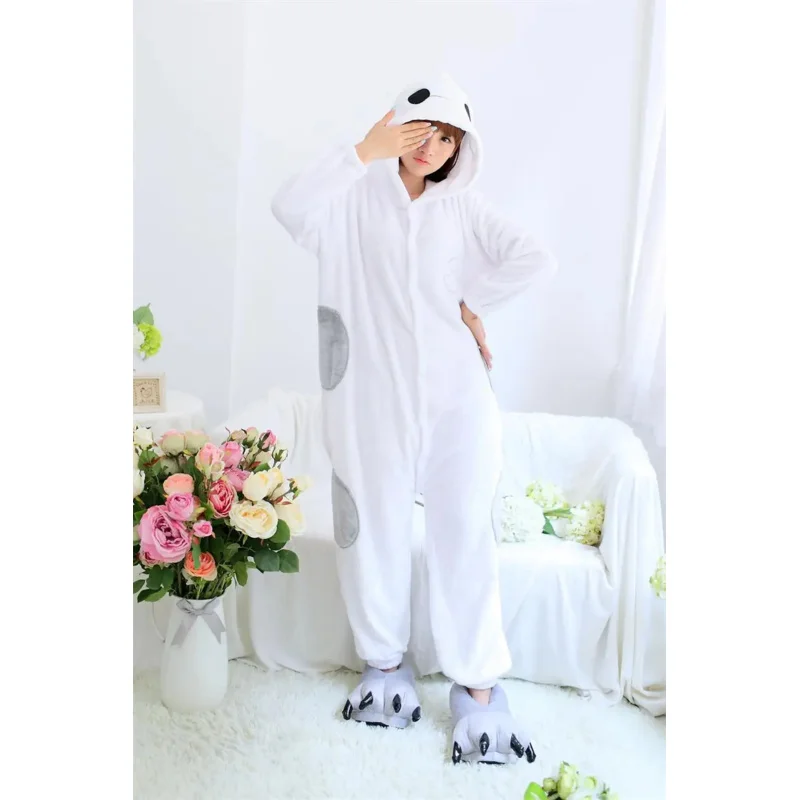

Kigurumi Big Hero Baymax Pajamas Cosplay Costumes Adult Onesie for Women or Men Halloween Christmas Party Dress