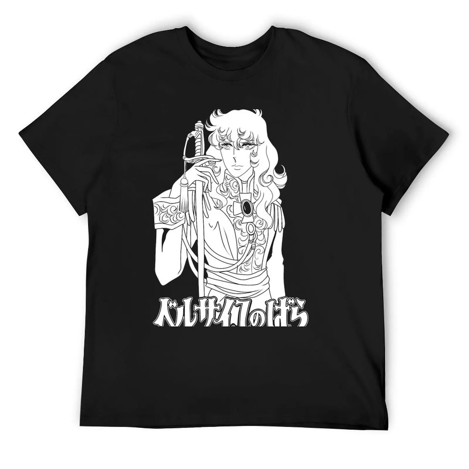 ROSE OF VERSAILLES T-Shirt anime stuff customs graphic t shirts mens t shirts