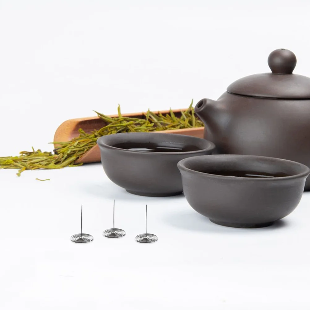 

15Pcs Teapot Spout Filter Stainless Steel Spring Coil Fine Mesh Tea Strainer Easy Clean Home Tea Filters Filter Stainless Steel