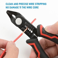 Professional Wire Stripper Pliers Heavy Duty Alloy Wire Cutters Automatic Stripping Cutters Multifunctional Electrician Pliers