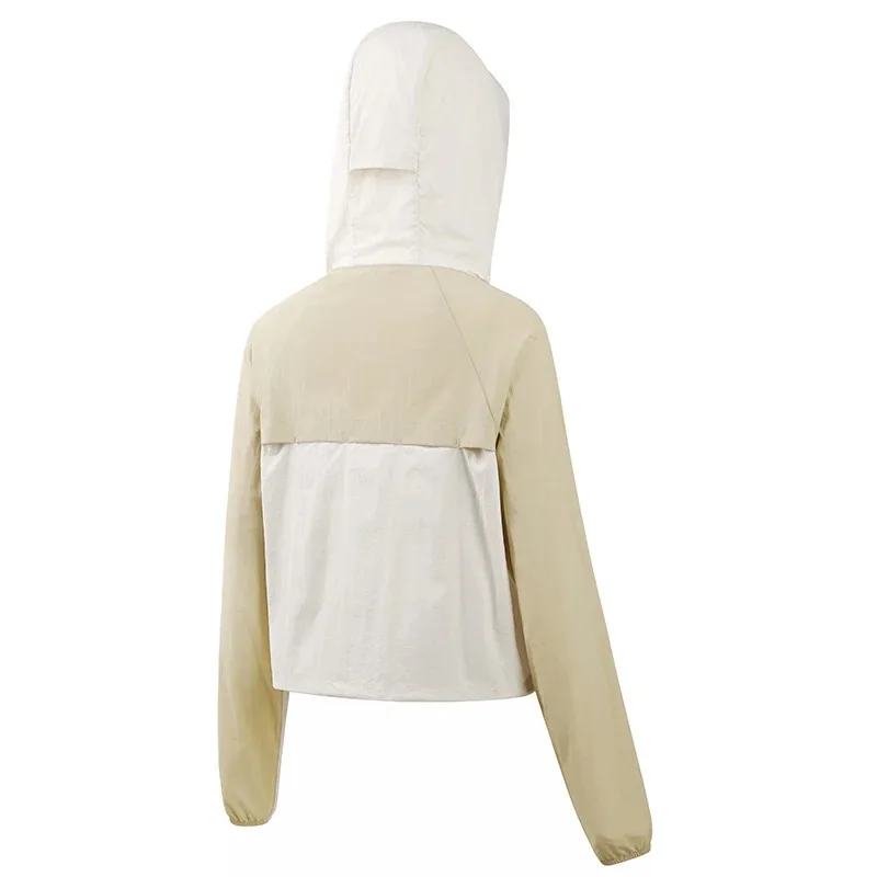 Women Ice Silk Sun Protection Jacket Mountain Style Thin Anti UV Breathable Quick Dry Outdoor Windproof Casual Coat