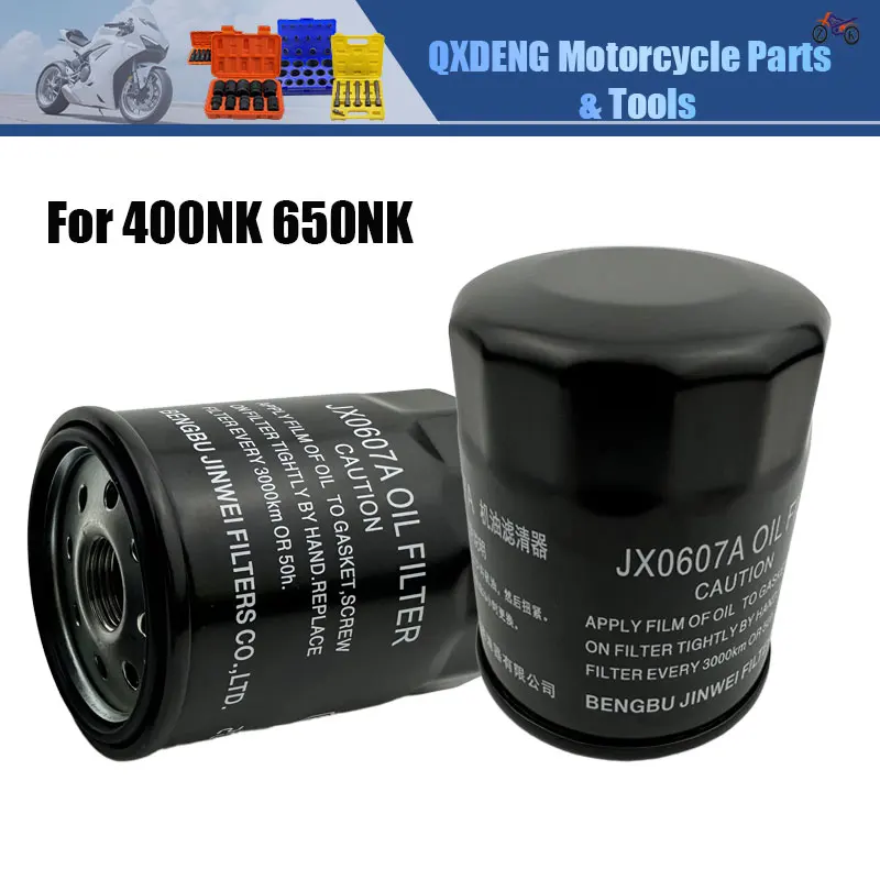1 Filtro de Aceite para Motocicleta CFMOTO 400NK 650NK 400GT 650GT 650TR 650MT 400/650 NK GT TR MT CF700-2, Repuesto JX0607A
