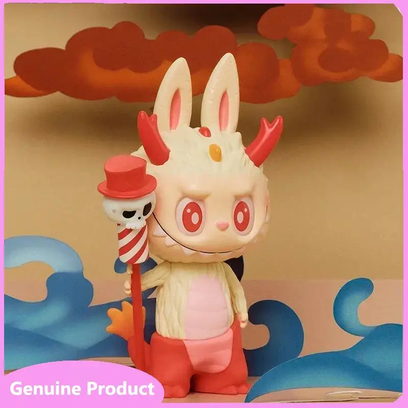 

100% Original Loong Presents The Treasure Series Blind Box Toys Mystery Box Original Action Figure Guess Doll Kawaii Model Gift