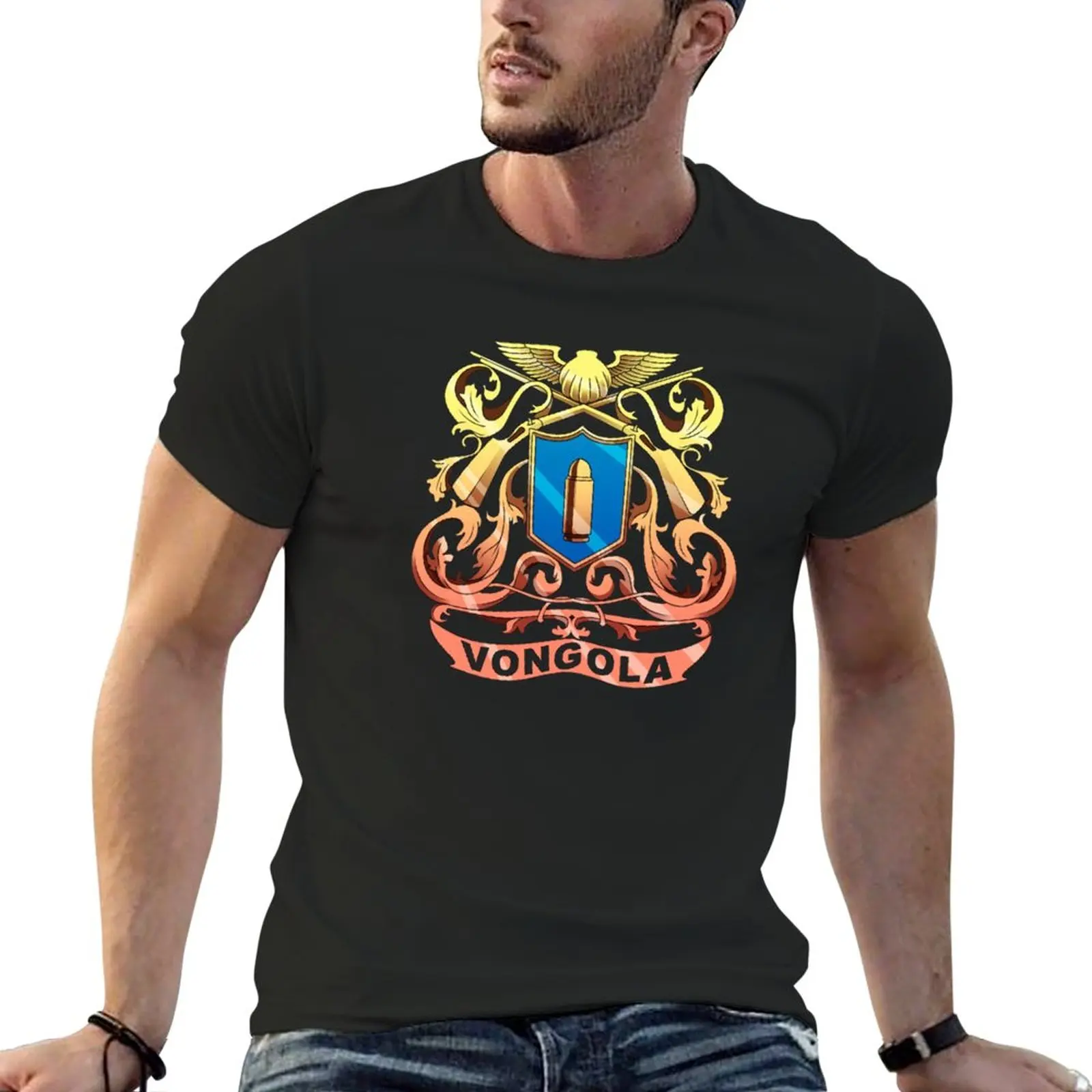 

New Vongola Emblem T-Shirt quick drying shirt anime black t shirts for men