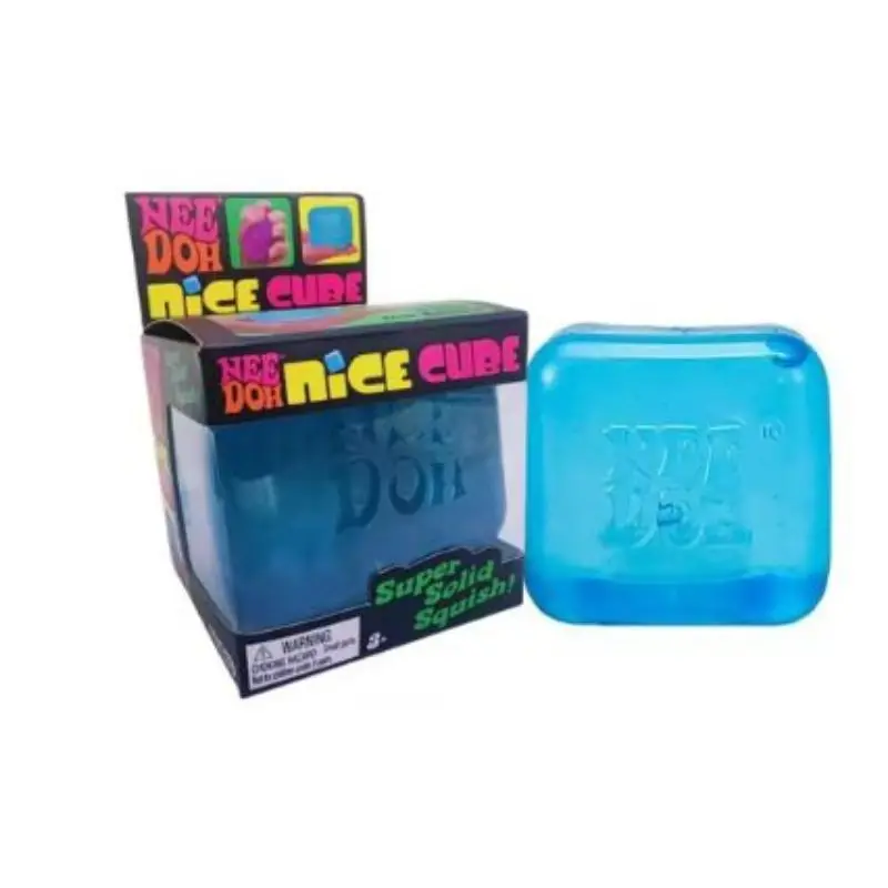 Nee DOH Weicher Quetschbarer Würfel Sensorisches Fidget-Spielzeug Stressabbau Anti-Angst Premium-Gadget NeeDOH für Erwachsene und Kinder – Detail 14