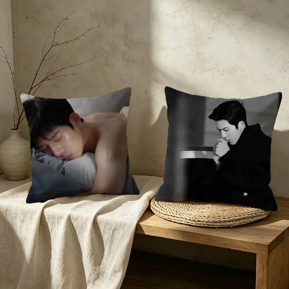 Early Spring Quiet, Jing Boran as Luan Nian Luke Pillow Case for Sofa Living Room Home office Decor Protective Cover