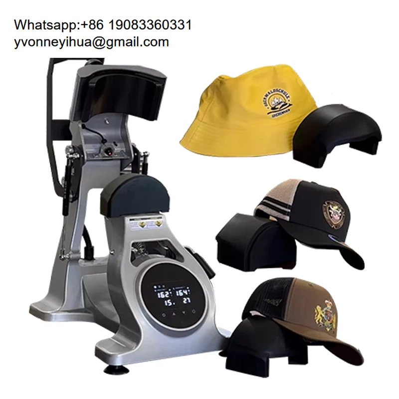 Semi-Auto Hat Press Machine 360° Rotation Commercial Grade Heat Transfer Embossing System CP2815-3 PRO