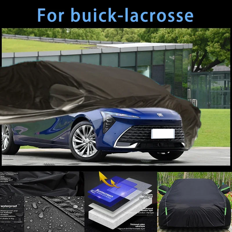 

For buick-lacrosse Outdoor Protection Full Car Covers Snow Cover Sunshade Waterproof Dustproof Exterior Car accessories