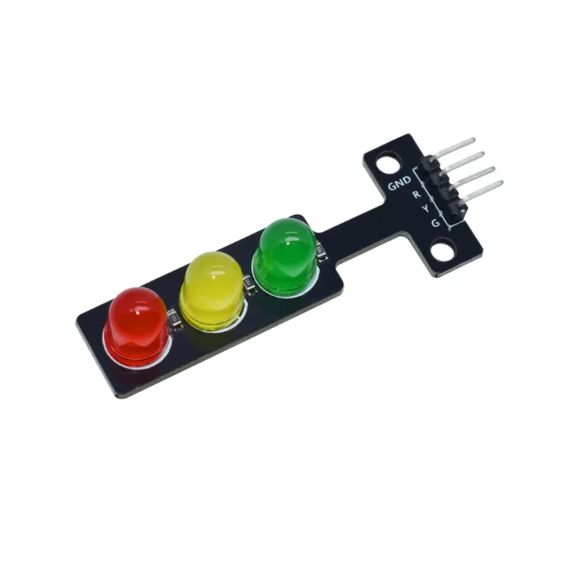 LED Traffic Light Module/Digital Signal Light Emitting Module/Signal Output Light Module Electronic Building Blocks