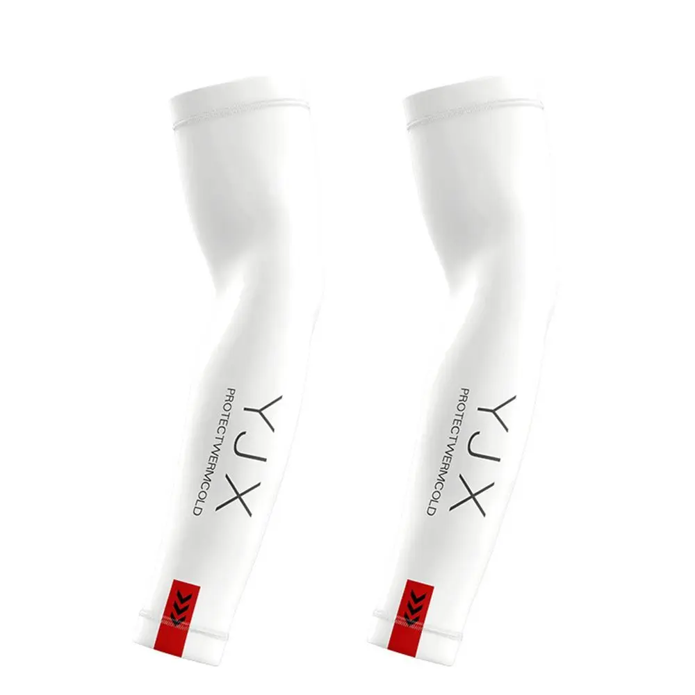 Mangas de brazo de verano para hombre y mujer, protección solar elástica para deportes, cubierta para brazo, baloncesto al aire libre, ciclismo, guantes para conducir, 1 par