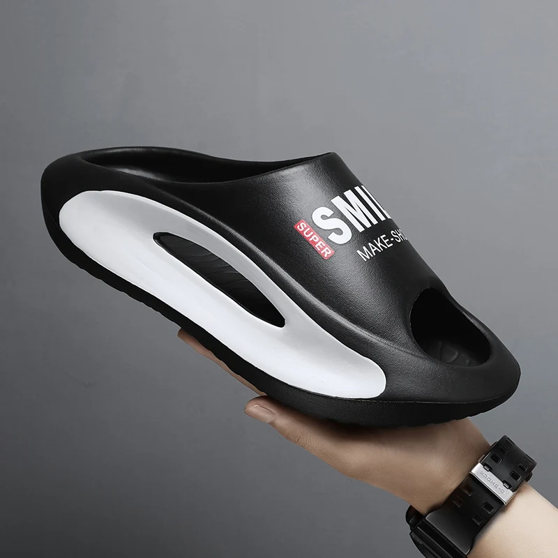 Summer Men Massage EVA Slippers Indoor Outdoor Sandals Beach Casual Shoes Soft Sole Slides Men Flip-flops Men's Sandals