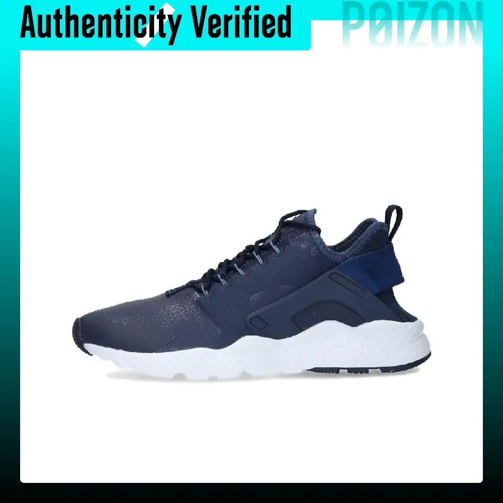 Nike Air Huarache Run Ultra Abrasion Resistant Abrasion Resistant Low top Running Shoes Women's Marine Blue 859511-400