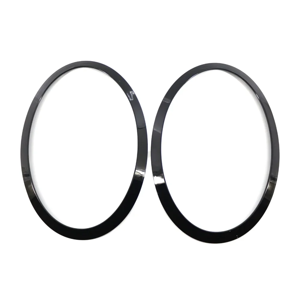 

2pcs Car Headlight Frame Cover Rust-proof Car Headlight Frame Cover Housing Replacement Decoration Stickers for MINI F55 F56 F57