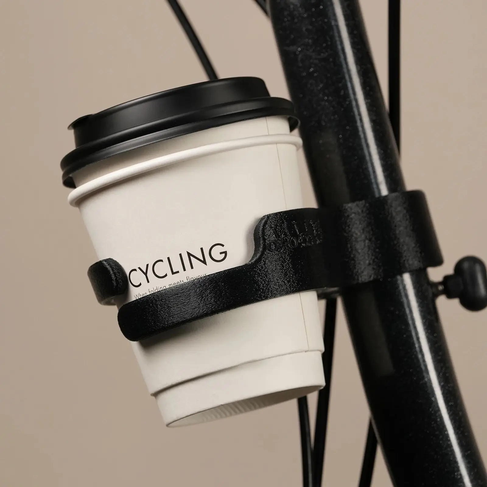 Uchwyt na kubek/kubek na wodę DC, odpowiedni do rowerów Brompton, rowerów składanych, akcesoria do modernizacji.