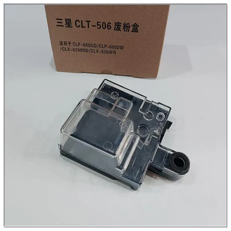 For Samsung CLT-W406 CLT-W506 CLT-W504 Waste Toner Container,CLP 680 415 360 365 CLX 6220 3300 6260 4195 C1810 Waste Toner Box