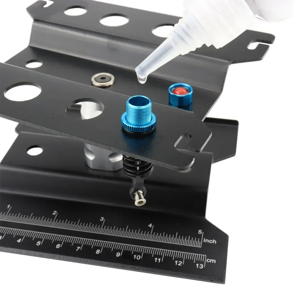 Amortisseurs RC 60ML, mécanisme différentiel d'huile pour voiture sur chenilles RC, voiture à dérive, camion monstre RC, camion de courte durée