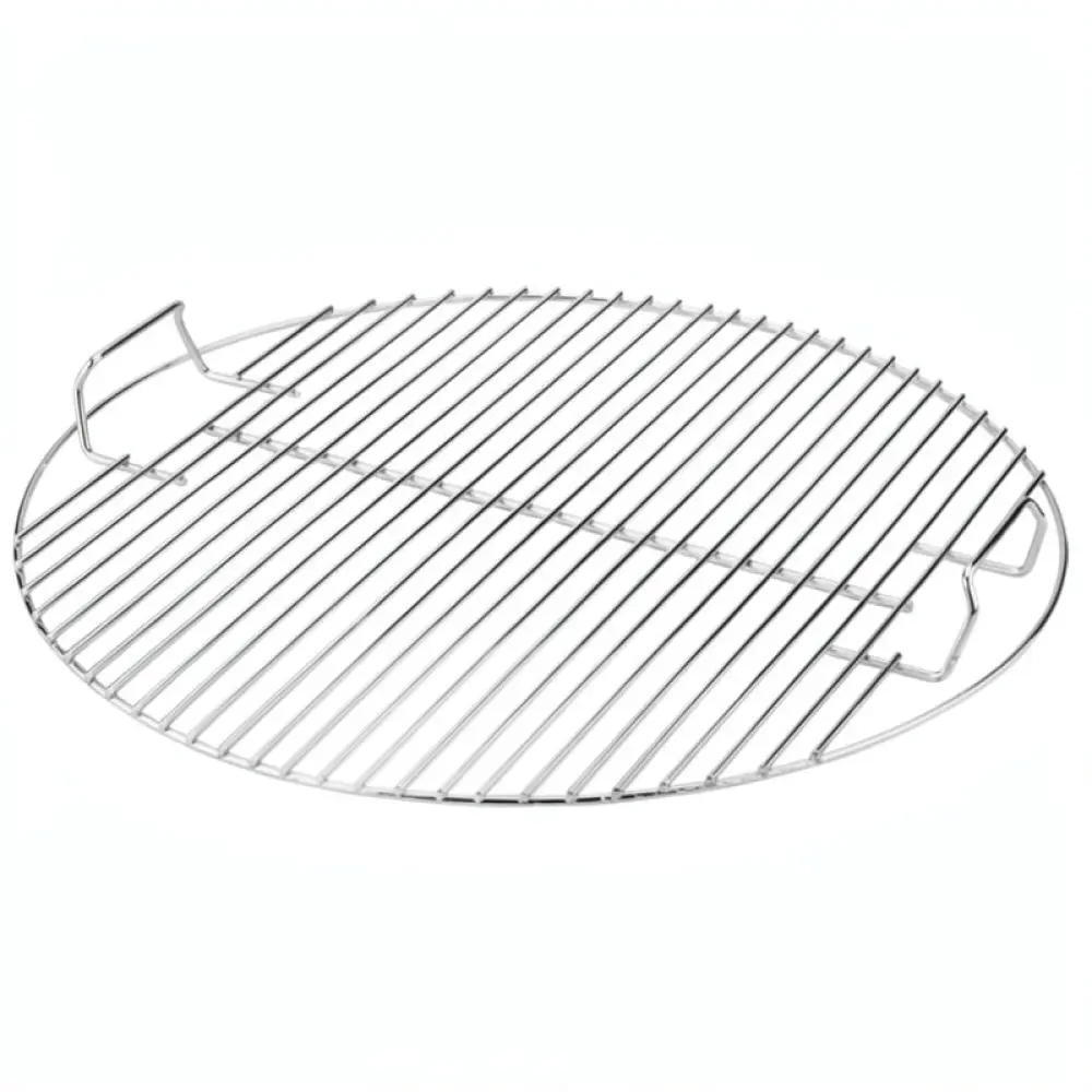 17 Inch Round Cooking Grid For 22 Inch Kettle Grill Heavy Duty Carbon Steel BBQ Replacement Grate Outdoor Camping