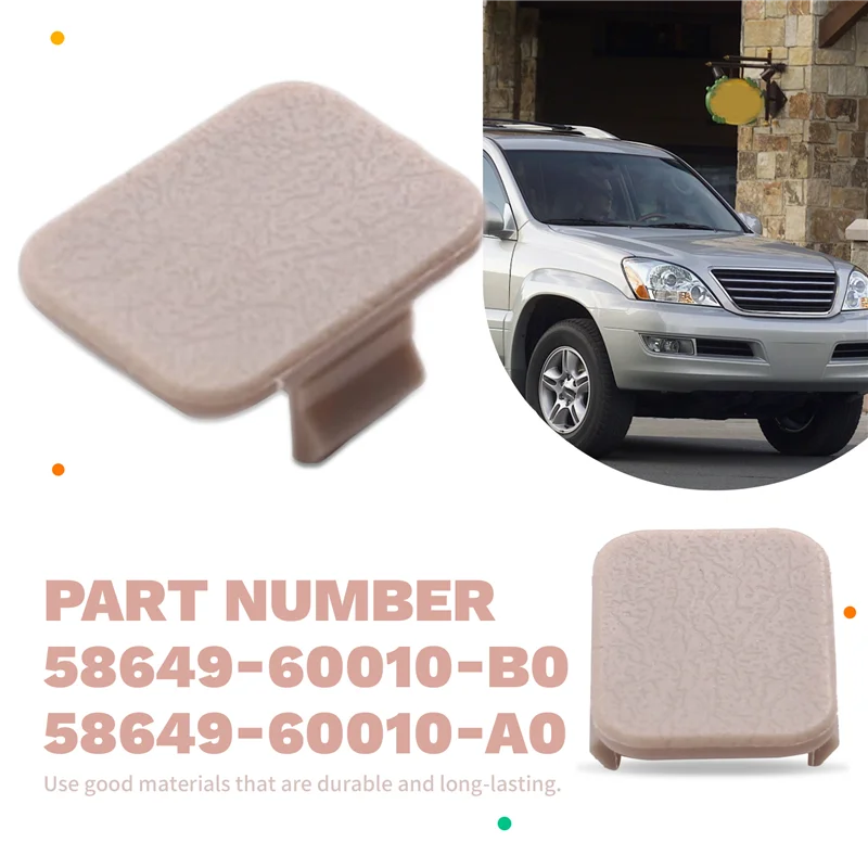 AM-For GX470 2002/11-2009/08 ☆   58649-60010-B0 غطاء لوحة تثبيت حصيرة السيارة B