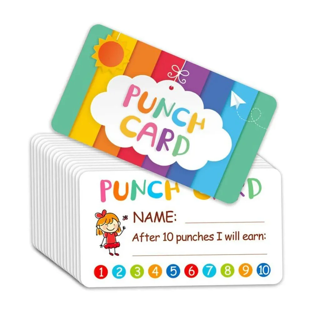 500pcs Incentive Cards School Season School Supplies 5*9cm Novelty Paper Cartoon Kids Reward Children Students