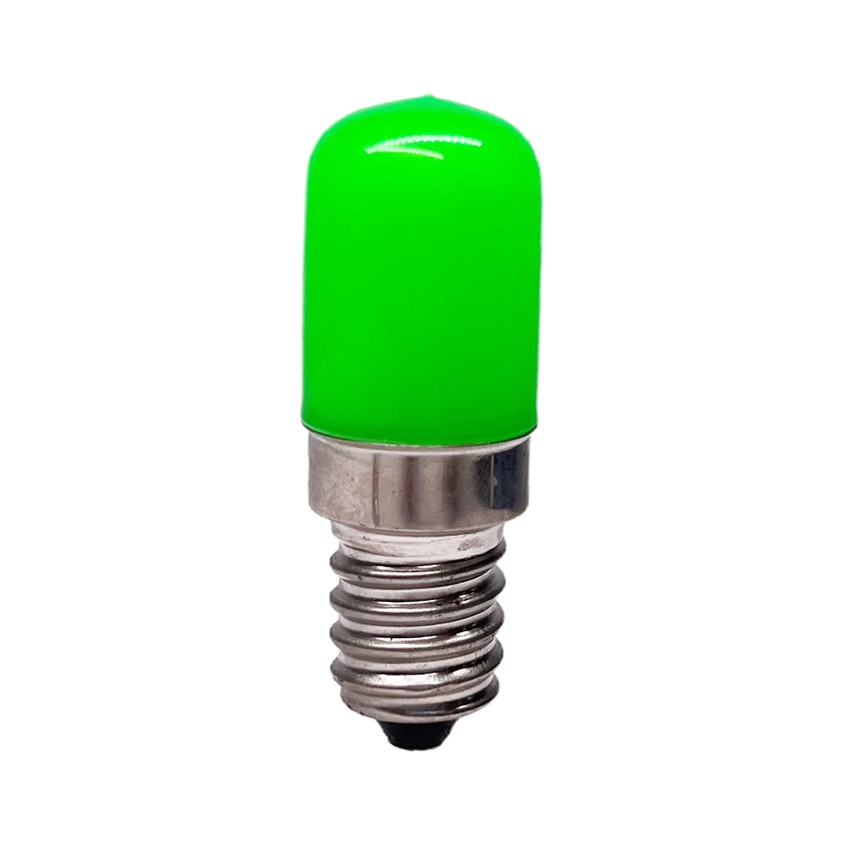 Bombilla E12 E14 T18 2W para refrigerador, cubierta para PC, CA 110V 220V, Bombilla para congelador, rojo, verde, azul, amarillo, blanco frío/cálido