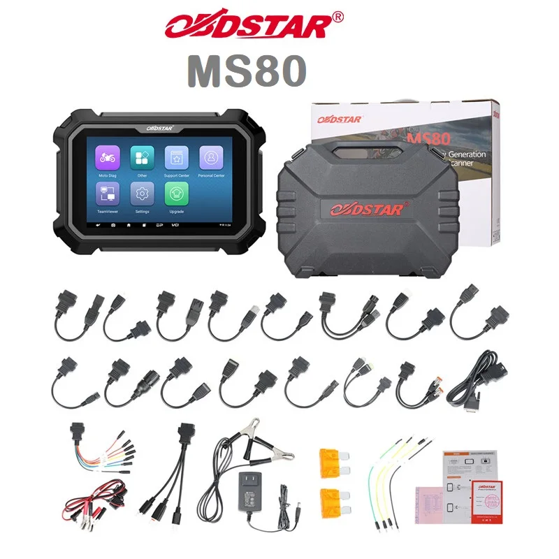 

OBDSTAR MS80 Intelligent Motorcycle Diagnostic Tool Snowmobile/ATV/UTV Diagnostic Scanner Support IMMO Programming Tool