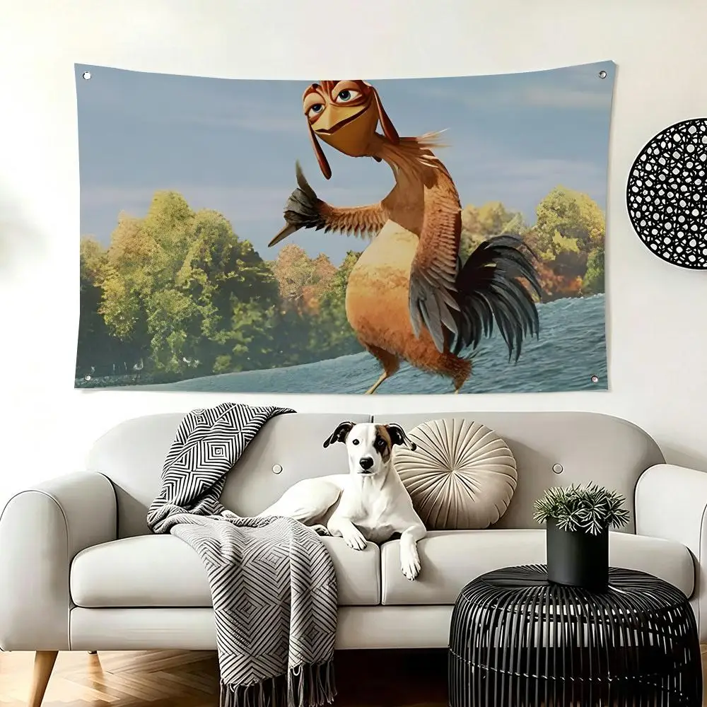 Anime Chicken Joe Flags  For Living Room Home Dorm Decor Wall Outdoor Camping Party Banner Gifts