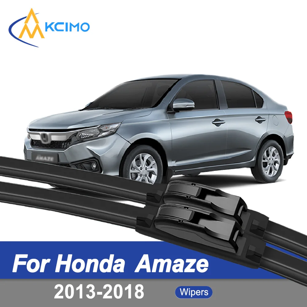 

For Honda Amaze DF1/2 2013-2018 Honda Brio Amaze front Windshield Wipers Easy Installation Quiet Performance Exact Fit Safe