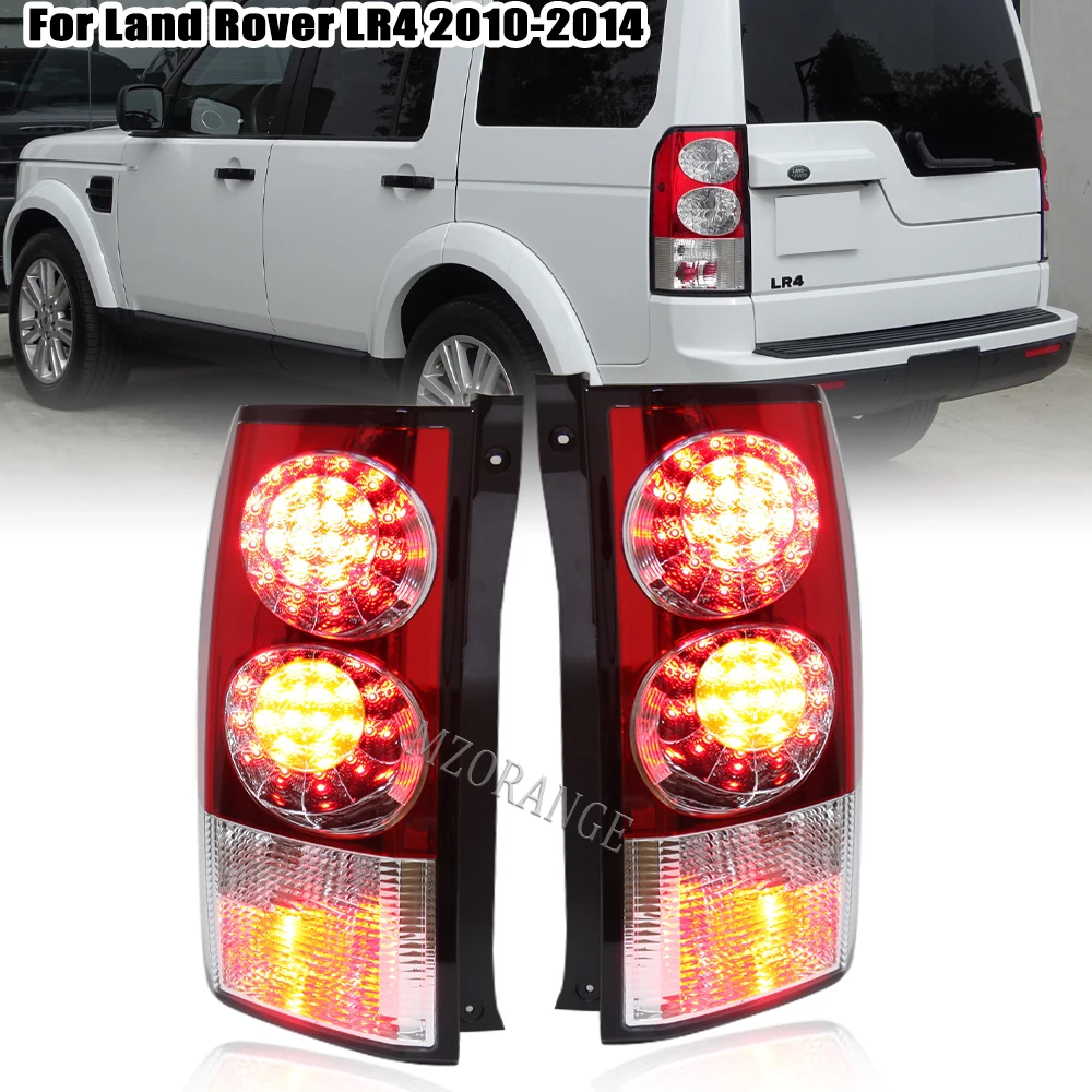 Left Right Taillight for Land Rover Discovery 4 2010 2011 2012 2013 2014 Rear Lights LED Brake Signal Lights Tail-lamp Accessory