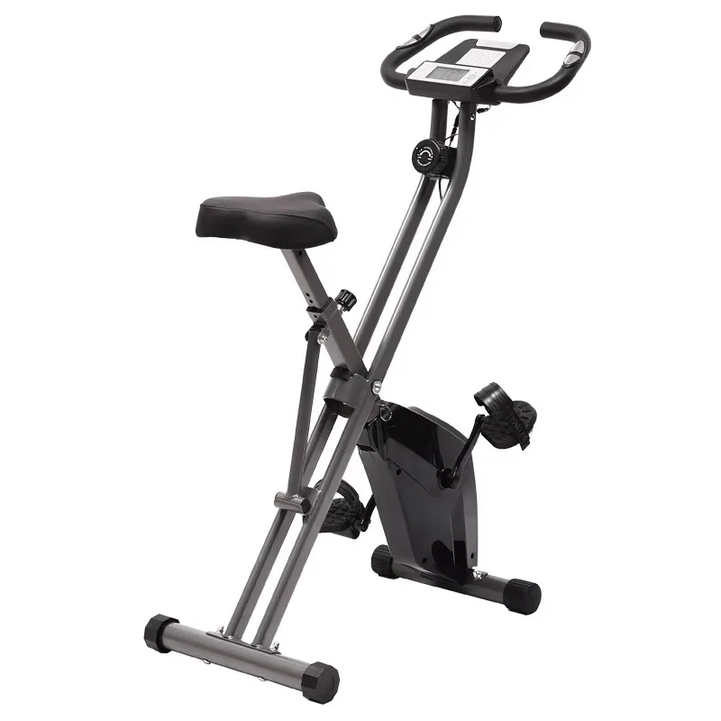دراجة قابلة للطي مقاومة مغناطيسية للياقة البدنية - دراجات آلة معدات الصالة الرياضية الداخلية المنزلية